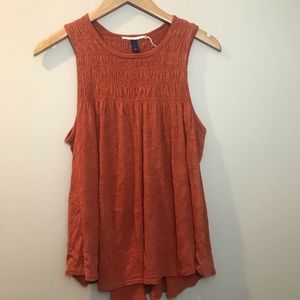 rust orange tank top!